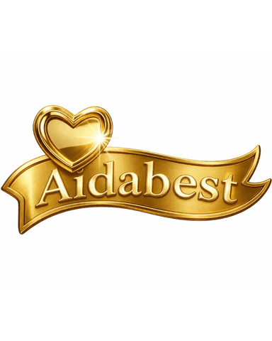 Aidabest gold ribbon seal